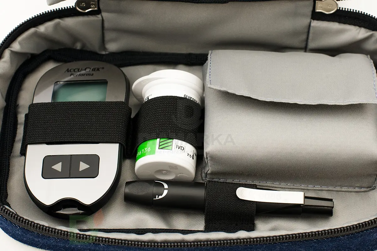 Сумка для диапринадлежностей ТРЕВЕЛ Джинс