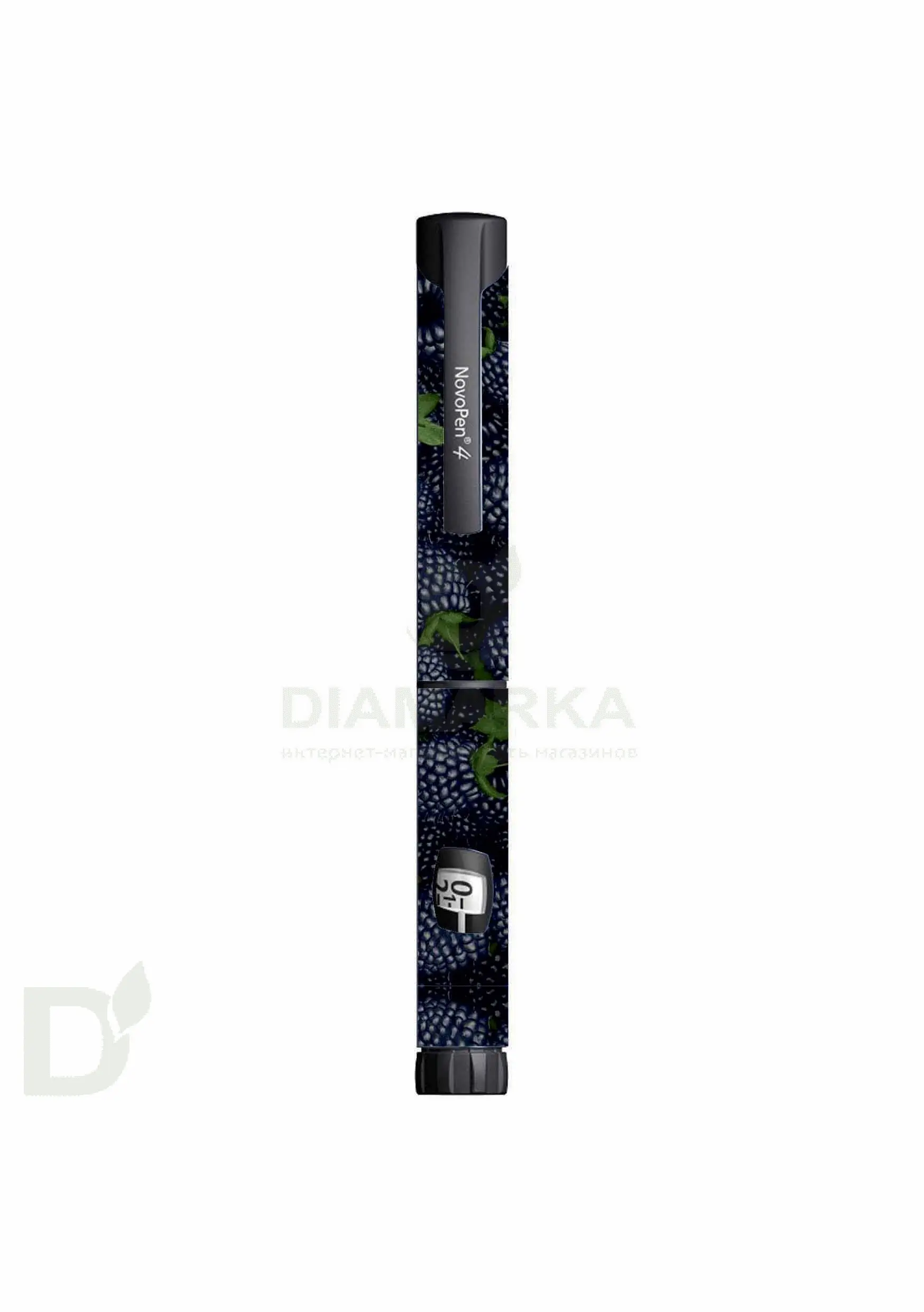 Наклейка на шприц-ручку НовопенЭХО и Новопен4