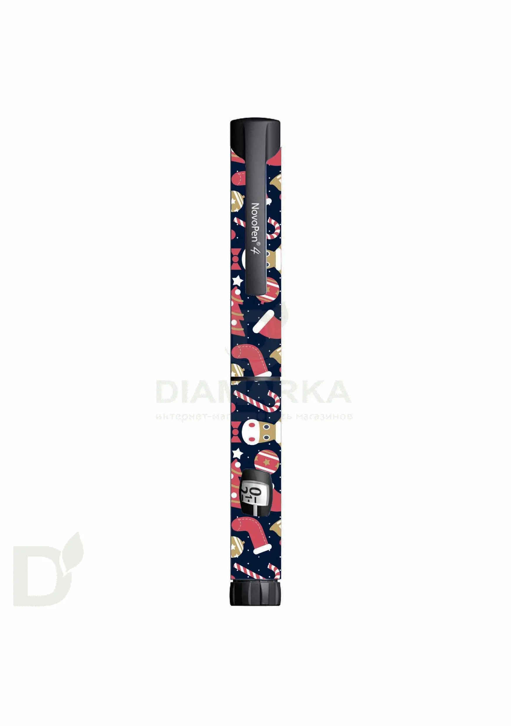 Наклейка на шприц-ручку НовопенЭХО и Новопен4