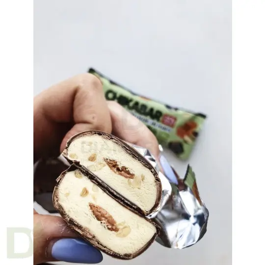 Батончик CHIKALAB глазированный с начинкой Арахис 60гр.