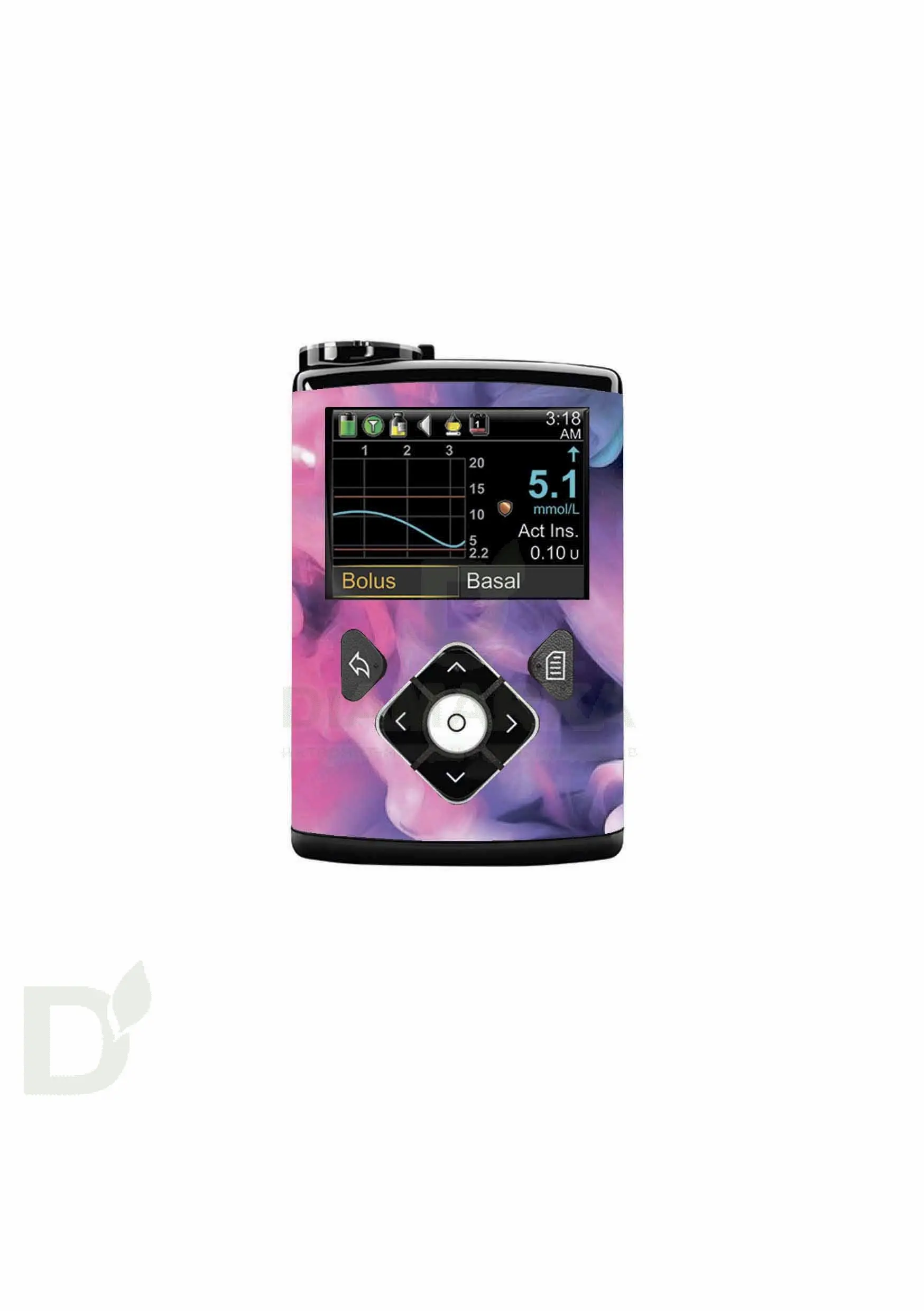 Наклейка на инсулиновую помпу Медтроник 640G, 720G, 740G и 780G