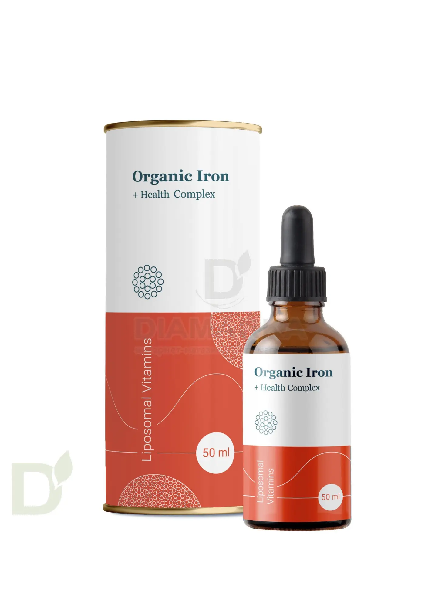 Витамины Liposomal Vitamins ORGANIC IRON 50мл флакон в интернет-магазине