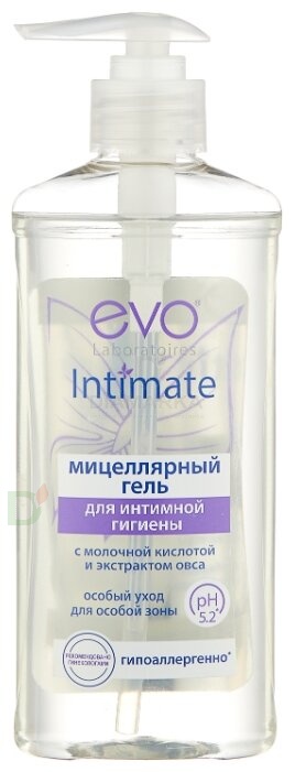 Гель мицеллярный д/интим гиг  ЭВО 275мл.
