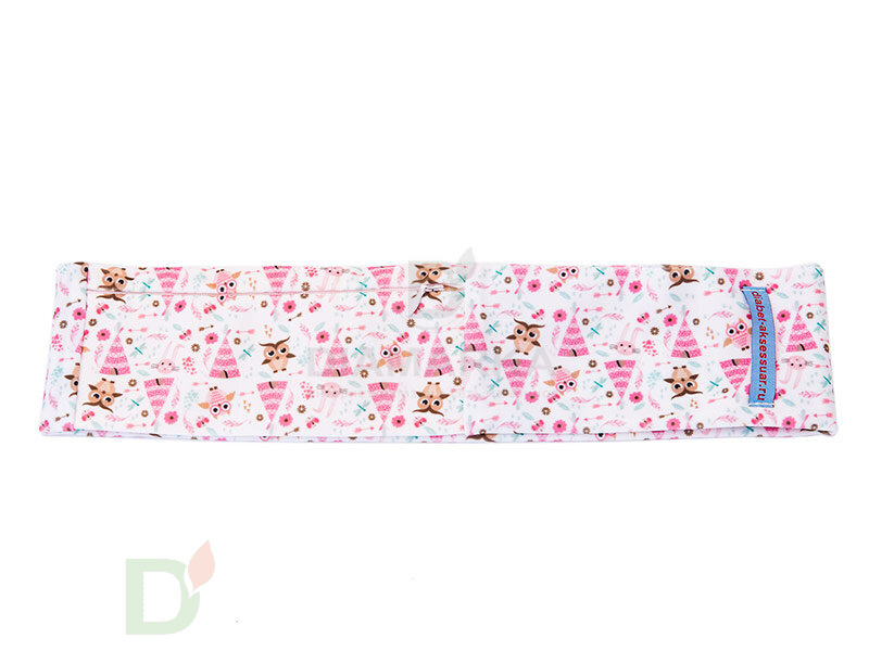 Пояс INSULA KIDS с ЗАМОЧКОМ для ношения помпы на талии Совушки