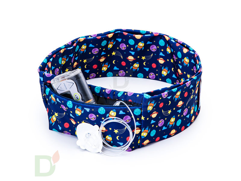 Пояс INSULA KIDS с ЗАМОЧКОМ для ношения помпы на талии Космос