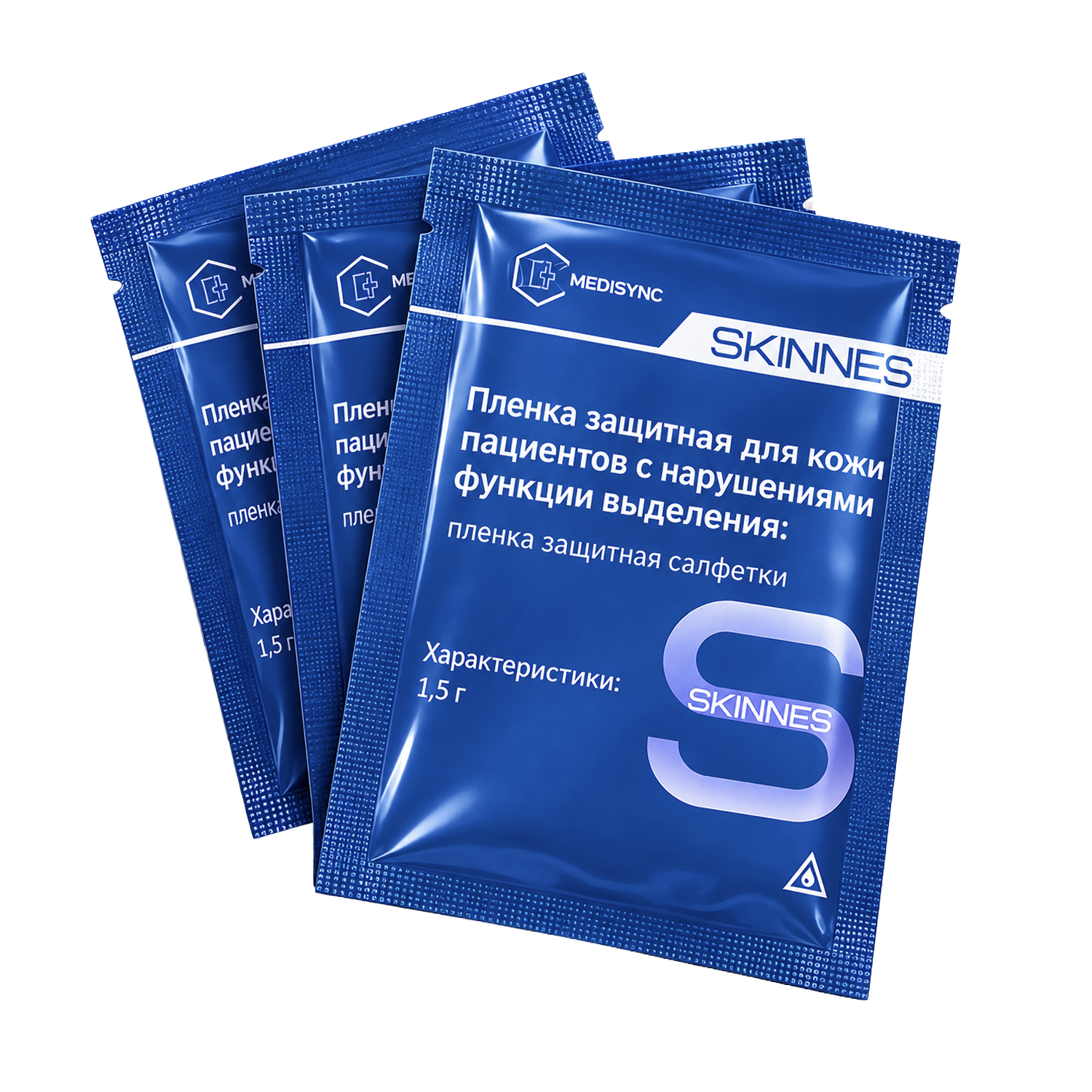 Салфетки Skinnes/Скиннес защитная пленка 30шт/уп