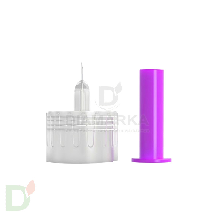 Иглы МикроФайн Плюс 5 мм (31G), 100 штук, для шприц ручек