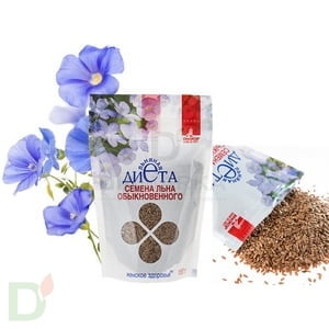 Семя коричневого льна БИОКОР, 180 г