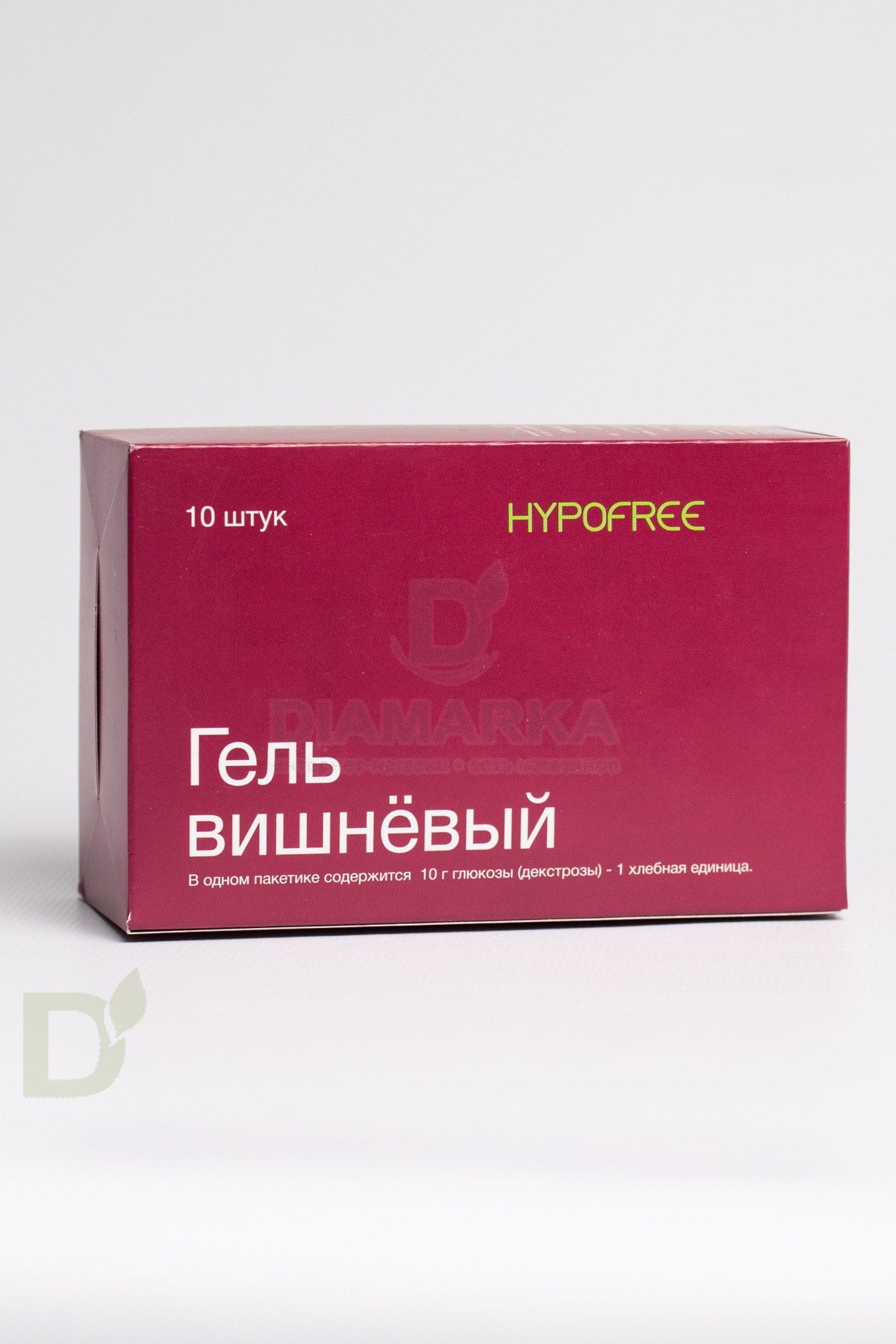 Гель HYPOFREE 1ХЕ Вишня, мягкая упаковка, (10 саше по 30мл)