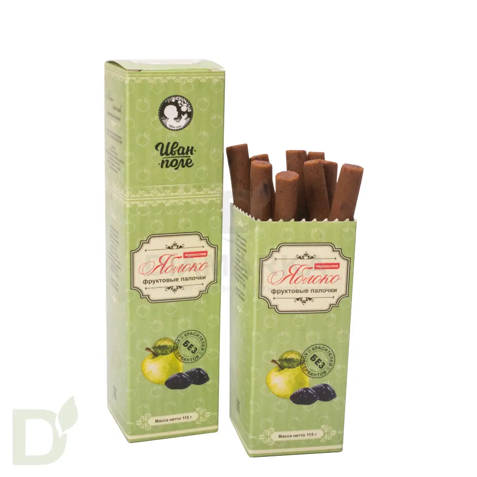 Фруктовые палочки Яблоко-чернослив (Иван-поле) 115гр.